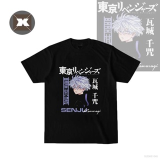 Tokyo Revengers - Kawaragi Senju T-Shirt Anime Unisex Tops Short Sleeve Mikey Casual Sports Loose Tee Shirt Plus Si_07