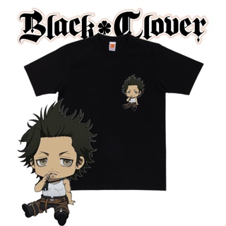 **READY STOCK**BLACK CLOVER YAMI SUKE Printed Graphic Short Sleeves T-Shirt Unisex Fashion/Oversize/Couple/Plus Siz_01