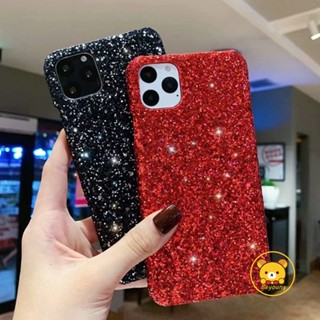 เคสโทรศัพท์มือถือ ลายกากเพชร สีแดง หรูหรา สําหรับ Samsung Galaxy A73 A53 A33 A32 5G A72 A52 A52S A32 A23 A22 A13 A12 A10S A03 Core A02 A02S M32 M22 M12 M10S M02 M02S