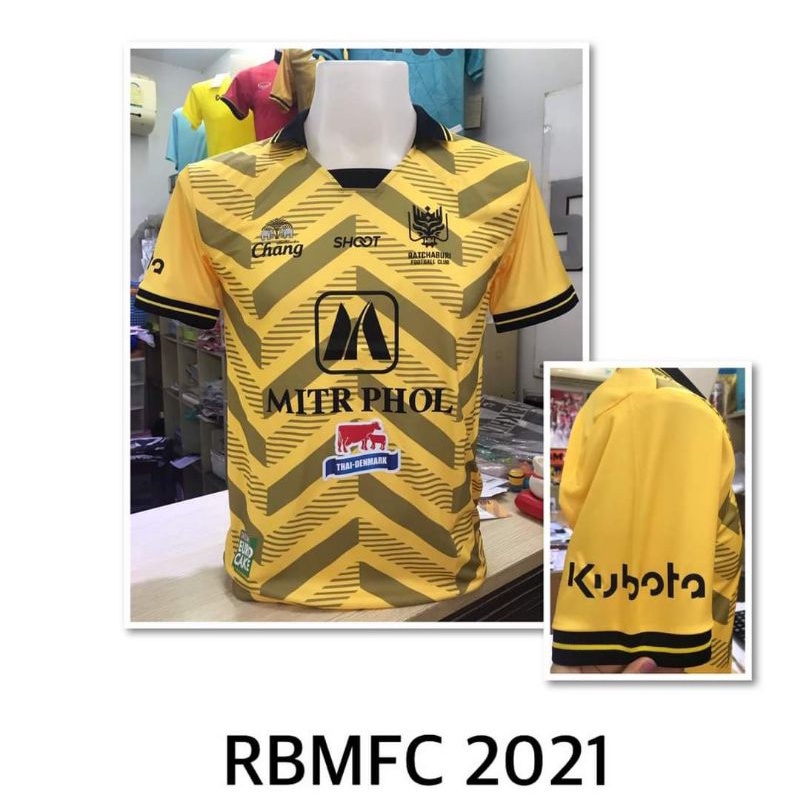 shoot-เสื้อแข่งราชบุรีมิตรผลเอฟซี-2021-22-ของแท้จากสโมสร-ratchaburi-mitr-phol-fc-genuine-jersey-player-gade-thai-league