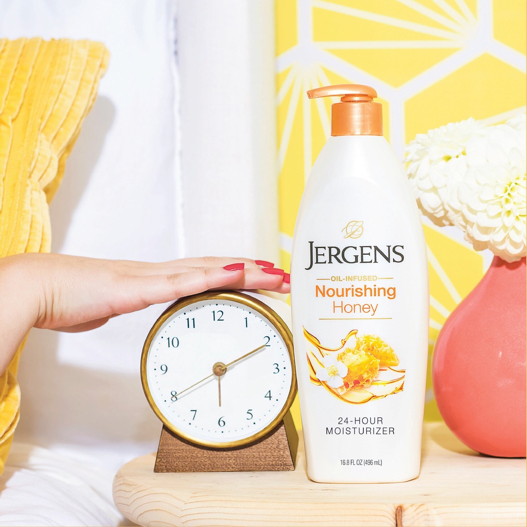 jergens-nourishing-honey-lotion-dry-skin-496ml-made-in-usa-โลชั่นบำรุงผิวแห้งสูตรเข้มข้นจากอเมริกา