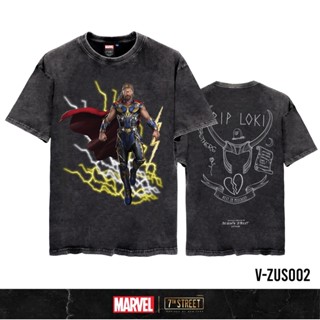 MARVEL I 7th Street เสื้อฟอกวินเทจ แบบโอเวอไซส์ (Vintage Oversize) รุ่น V-ZUS002 THOR_07