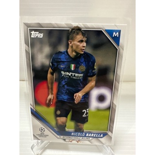 2021-22 Topps UEFA Champions League Soccer Cards Inter Milan