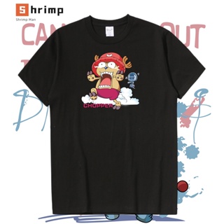 อะนิเมะญี่ปุ่น One Piece Luffy เสื้อยืด unisex breathable all-match casual แขนสั้นเสื้อผ้าพิมพ์ใหม่ shirt_46