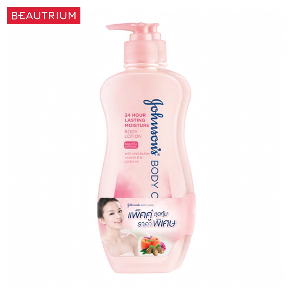 johnson-body-care-24-hour-lasting-moisture-body-lotion-ผลิตภัณฑ์บำรุงผิวกาย-400ml-x-2