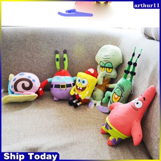 Arthur Spongebob Squarepants ตุ๊กตานุ่ม ยัดไส้ การ์ตูน ตุ๊กตา สําหรับแฟนคลับ ของขวัญวันเกิด