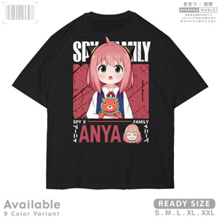 Spy x FAMILY ANYA FORGER V2 Anime T-Shirt - Japanese Waifu Character Distro Shirt x A2543 Kisetsu Tshirt_05