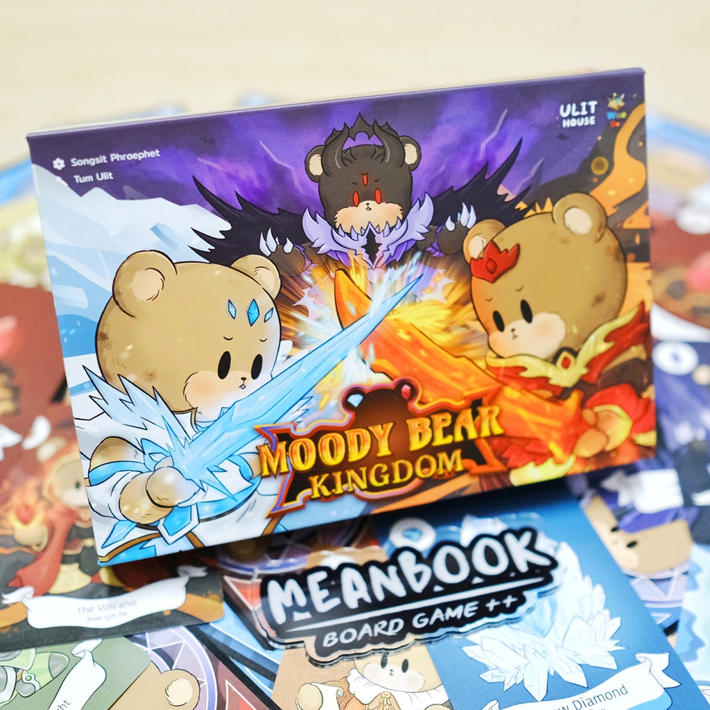 ราคาและรีวิวMoody Bear Kingdom อาณาจักรหมีขี้โมโห Board Game (ภาษาไทย)