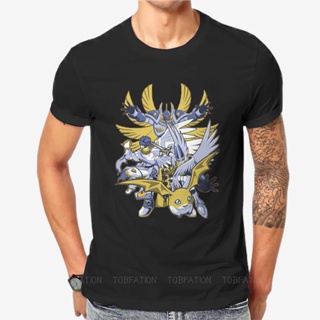 Digimon Adventure Digital Monster Anime Patamon Tshirt Classic Graphic Mens Tshirts Tops Big Size C_11