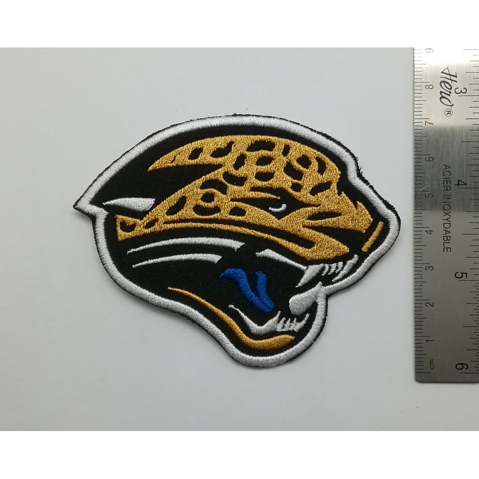 ตัวรีดติดเสื้อ-americasn-football-jacksonville-jaguars-ตกแต่งเสื้อผ้า-แจ๊คเก็ต-embroidered-iron-on-patch-diy