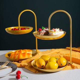 Nordic Light Luxury Creative จานผลไม้ขนมขบเคี้ยวจานผลไม้แห้ง Candy Snack Plate ห้องนั่งเล่นในบ้านโต๊ะกาแฟ Net Red Snack