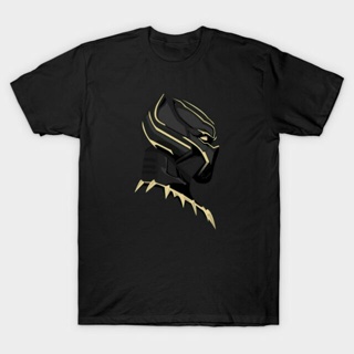 Black Panther Marvel T-Shirt High Quality Cotton Short Sleeve Clothing_01