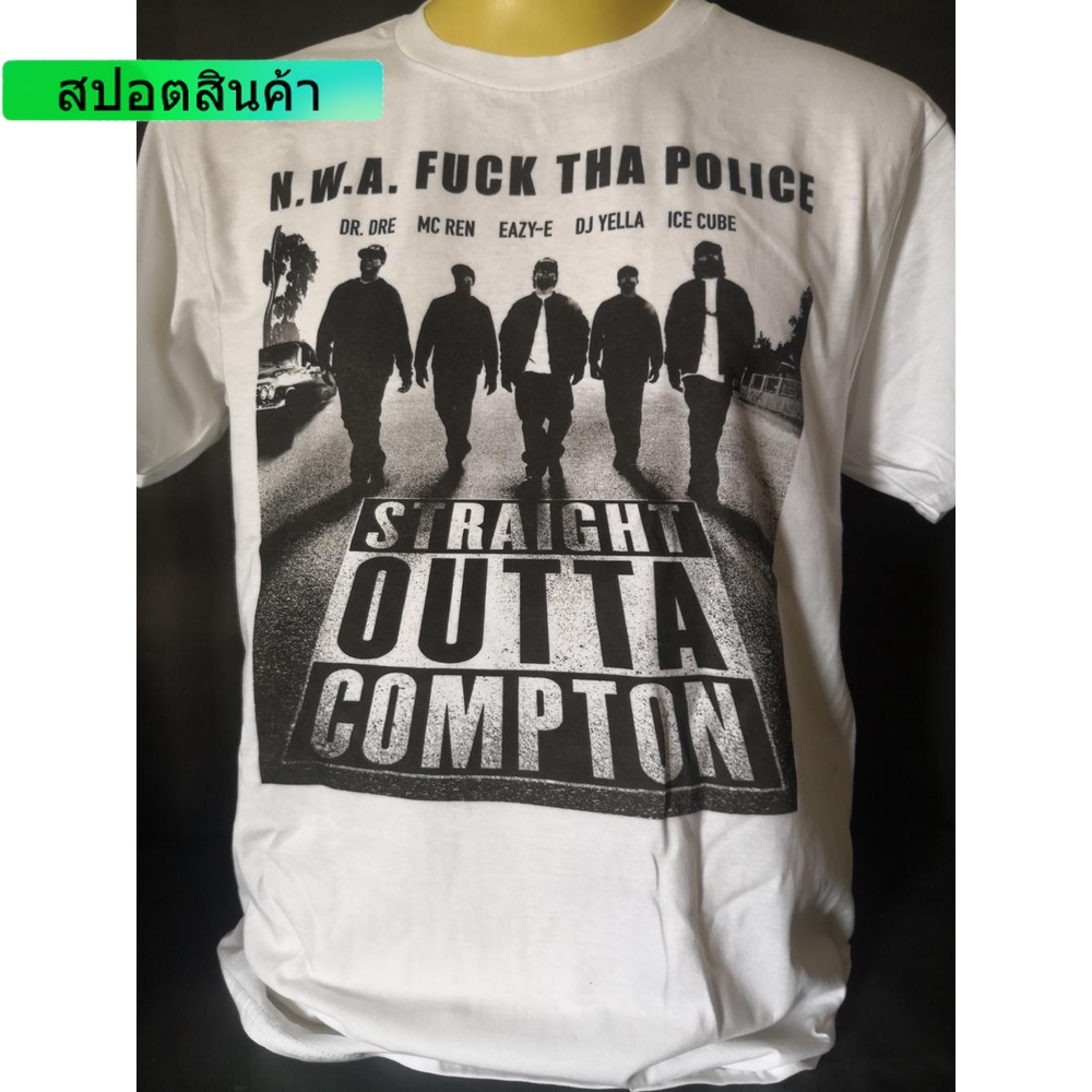 เสื้อวงนำเข้า-n-w-a-fuck-tha-police-straight-outta-compton-gangster-rapper-hiphop-style-vintage-gildan-t-shirttee-53