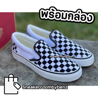 ภาพขนาดย่อของสินค้ารองเท้าผ้าใบแวนสลิปออน พร้อมกล่องแท้ % รองเท้าผ้าใบVans Silpon รุ่นฮิต