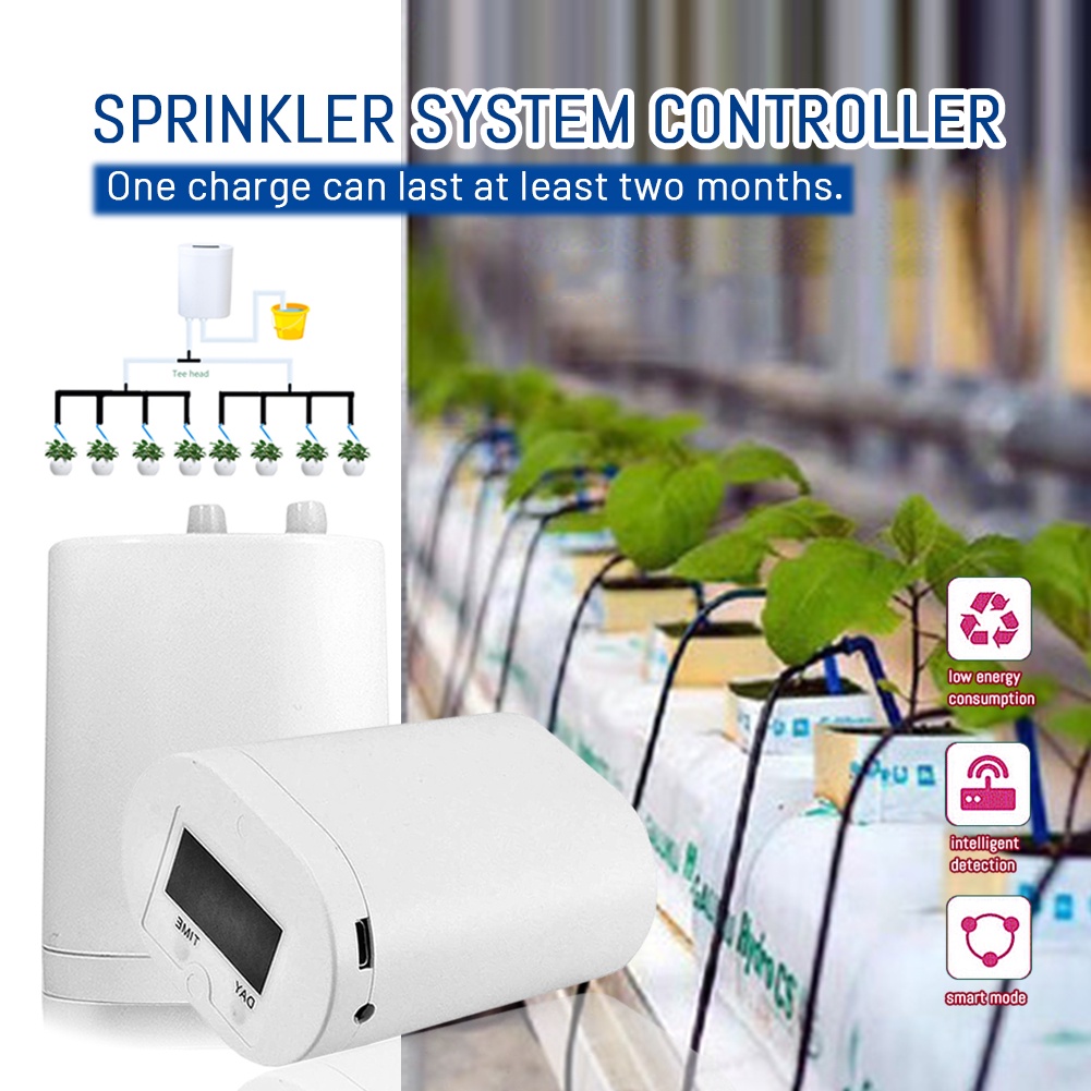 diy-garden-automatic-micro-drip-irrigation-system-plant-flower-watering-kit-with-timer-sprinter-amp-usb-power-อุปกรณ์รดน้ำอัจฉริยะ-flowerdance