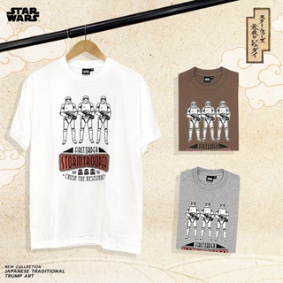 เสื้อยืดคอลเลคชั่นสตาร์วอร์ส (โอเวอร์ไซส์)  : Star Wars Japanese Traditional Trump Art Oversize T-shirt_01