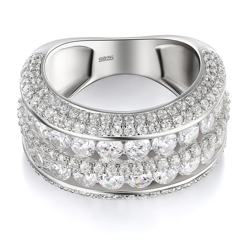 fancy-แหวนแต่งงาน-ประดับเพทาย-ทรงกลม-วิบวับ-แฟชั่นสําหรับผู้หญิง