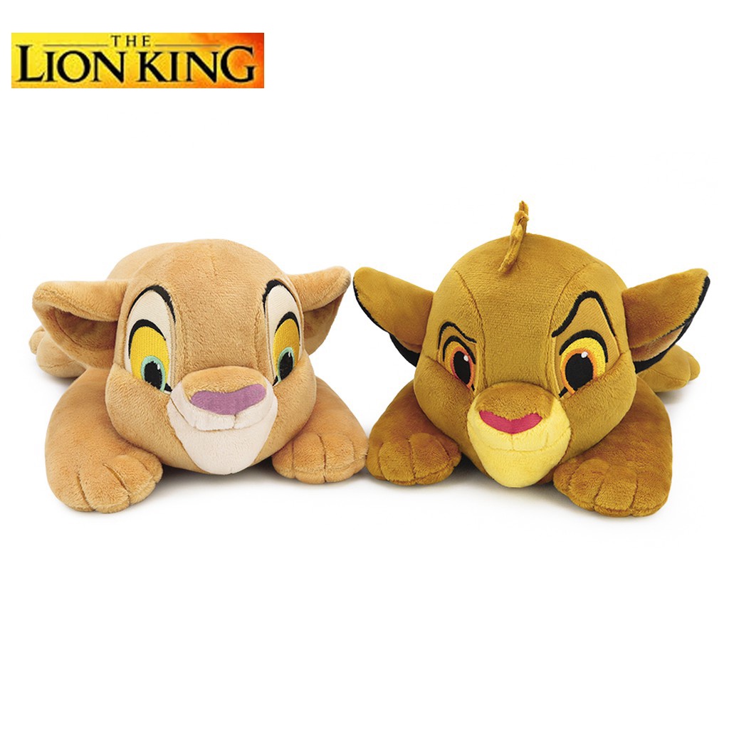 ตุ๊กตา-nala-amp-simba-ท่าหมอบ-เดอะไลอ้อนคิง-the-lion-king-ไซด์-m-12-นิ้ว