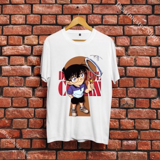 Conan Detective Unisex Cotton T-shirt Round Neck Soft Youthful Round Neck I5CN0006 Style_11