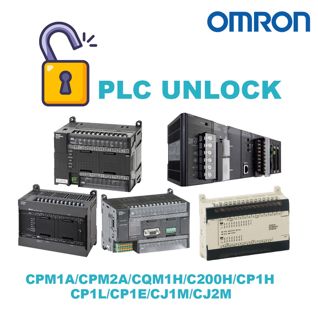 บริการปลดล็อครหัสพีแอลซี-omron-cpm1a-cpm2-cqm1-cqm1h-c200h-cp1h-cp1l-cp1e-cj1m-cj2m