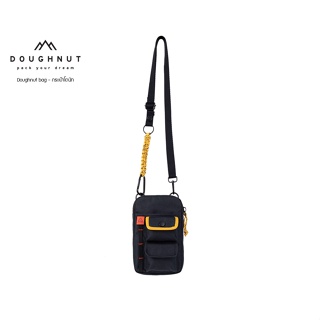 DOUGHNUT BAG : Knot Happy Camper Series : BLACK กระเป๋าสะพายข้าง (รหัสสินค้า 09675 )