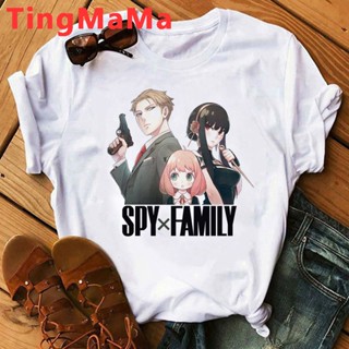 SPY X FAMILY Kids T Shirt Kawaii Cartoon Girl Short Sleeve Anime Chind Top T Shirt Cotton 100CM-160CM_05