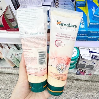 🔥🔥🔥  ️️ Himalaya Clear Complexion Whitening Face Wash 100ml.ของแท้ฉลากไทย เจลล้างหน้าสำหรับลด ฝ้า กระ สูตรลับ