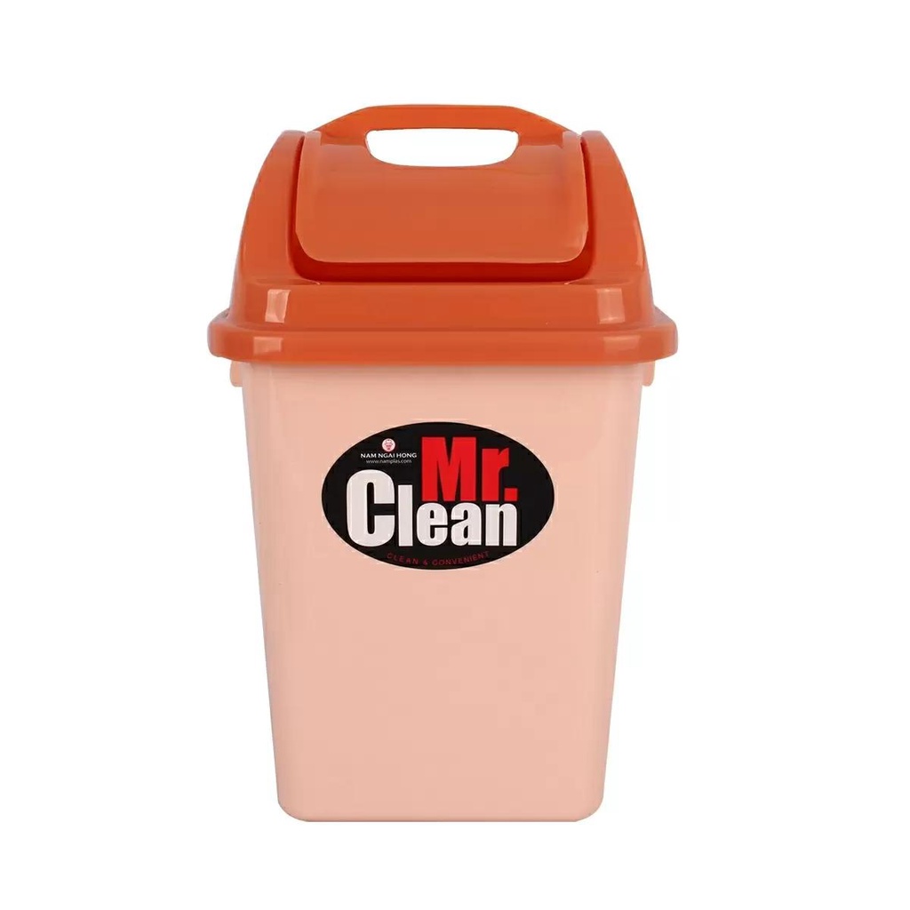 modernhome-mr-clean-ถังขยะเหลี่ยม-ฝาสวิง-11-56-ลิตร-รุ่น-527dc-tt-สีชา-ถังขยะ-ถังใส่ขยะ-ถังขยะภายใน