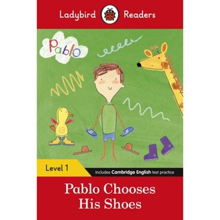 DKTODAY หนังสือ LADYBIRD READERS 1:PABLO CHOOSES HIS SHOES WITH CODE