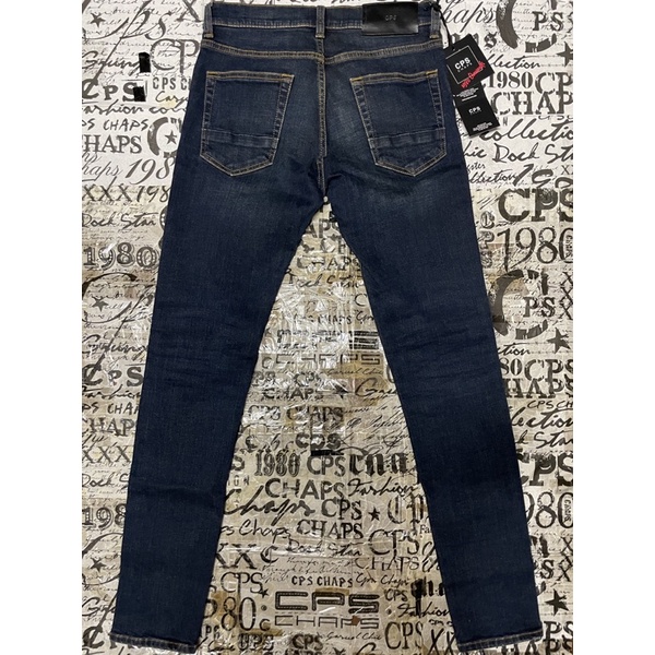 cps-chaps-jeans-blue-ja103-skinny-size-30-กางเกงยีนส์ผู้ชาย-เดฟชาย-ผ้ายืดมาก-แชปส์-สภาพใหม่มาก-รุ่นพี่ตูน-bodyslam