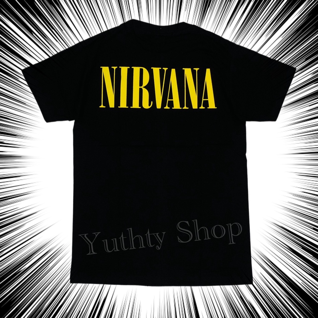 เสื้อยืดเสื้อวง-nirvana-cobain-เสื้อยืดแฟชั่นวินเทจ90-ไม่มีตะเข็บข้าง-ใส่ได้ทั้งชายและหญิง-57