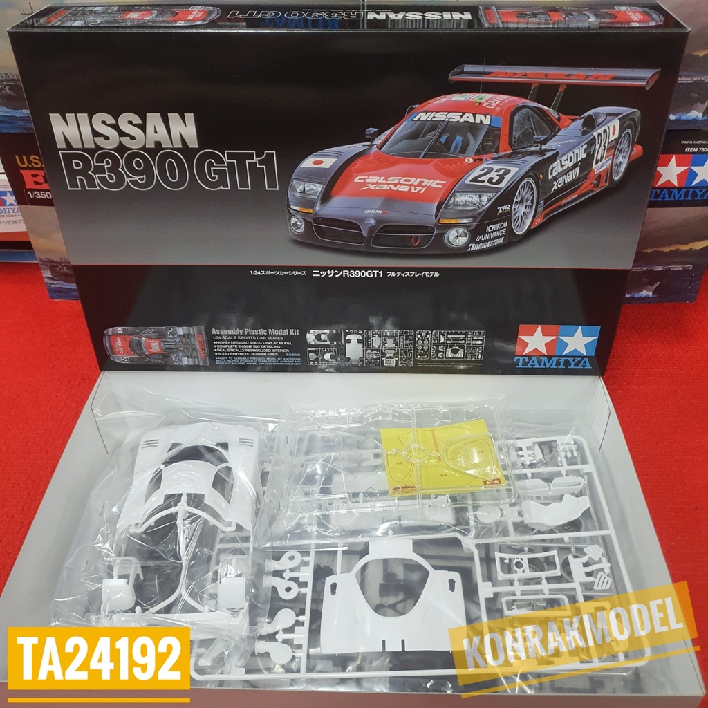 Nissan R390 GT1, 1:24, 001/24192 - Plastikové modely a modelářské