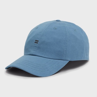 Billabong หมวกเบสบอล หมวกแก๊ป สีฟ้าควันบุหรี่ ของแท้