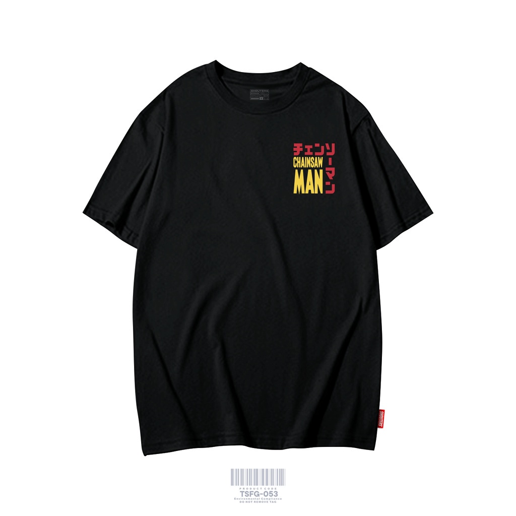 เสื้อยืดสีขาวเสื้อยืดคอกลมเสื้อยืด-พิมพ์ลายอนิเมะวันพีช-chainsaw-man-vs-katana-สําหรับผู้ชายs-4xls-4xl
