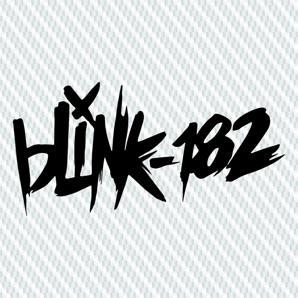 blink-182-แบบ2-สติกเกอร์-งานตัดไดคัท-พีวีซีกันน้ำ-ขนาด-7-3-x-15-cm-ราคชิ้นละ-19-บาท