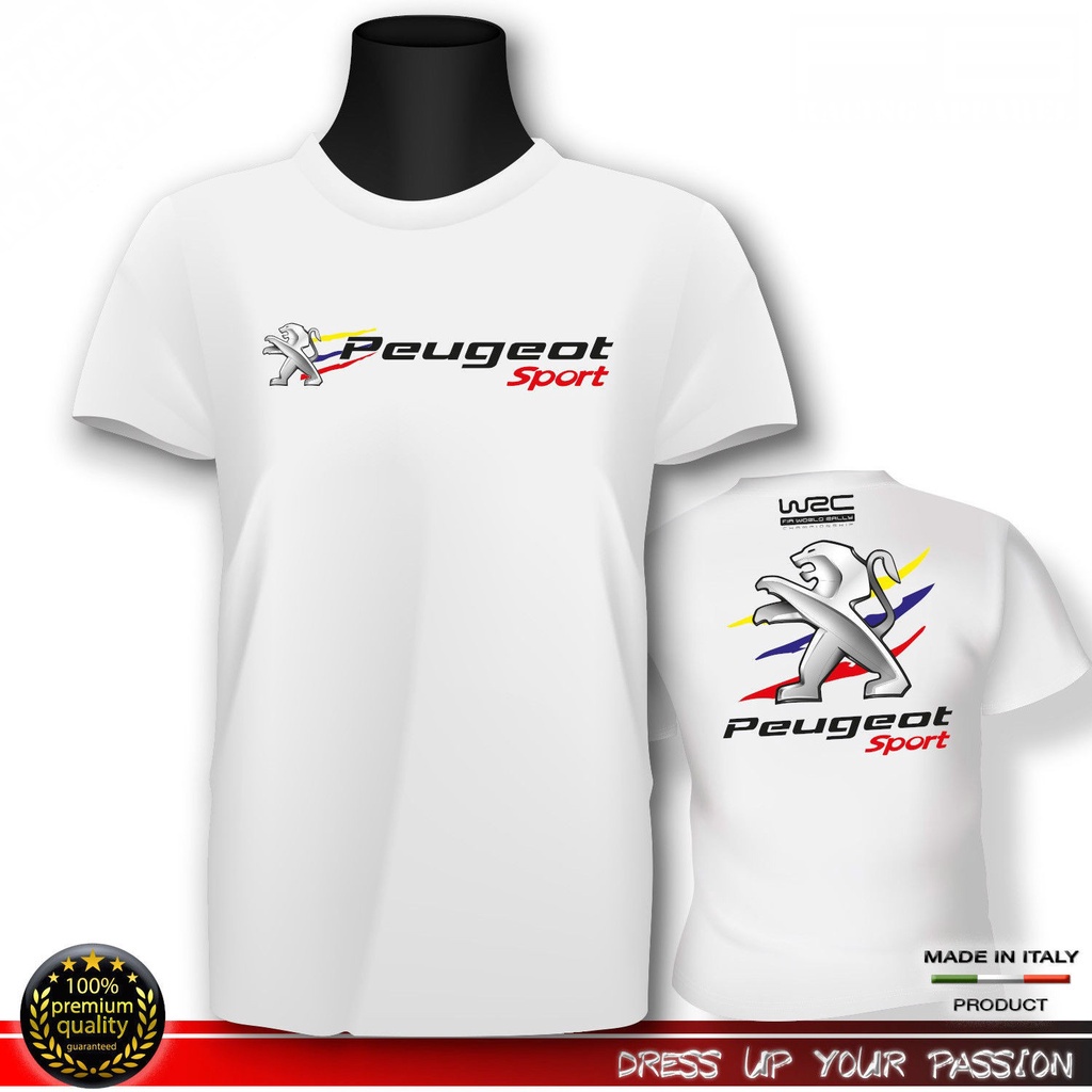 เสื้อยืด-พิมพ์ลาย-peugeot-sport-old-rally-car-wrc-สําหรับผู้ชาย