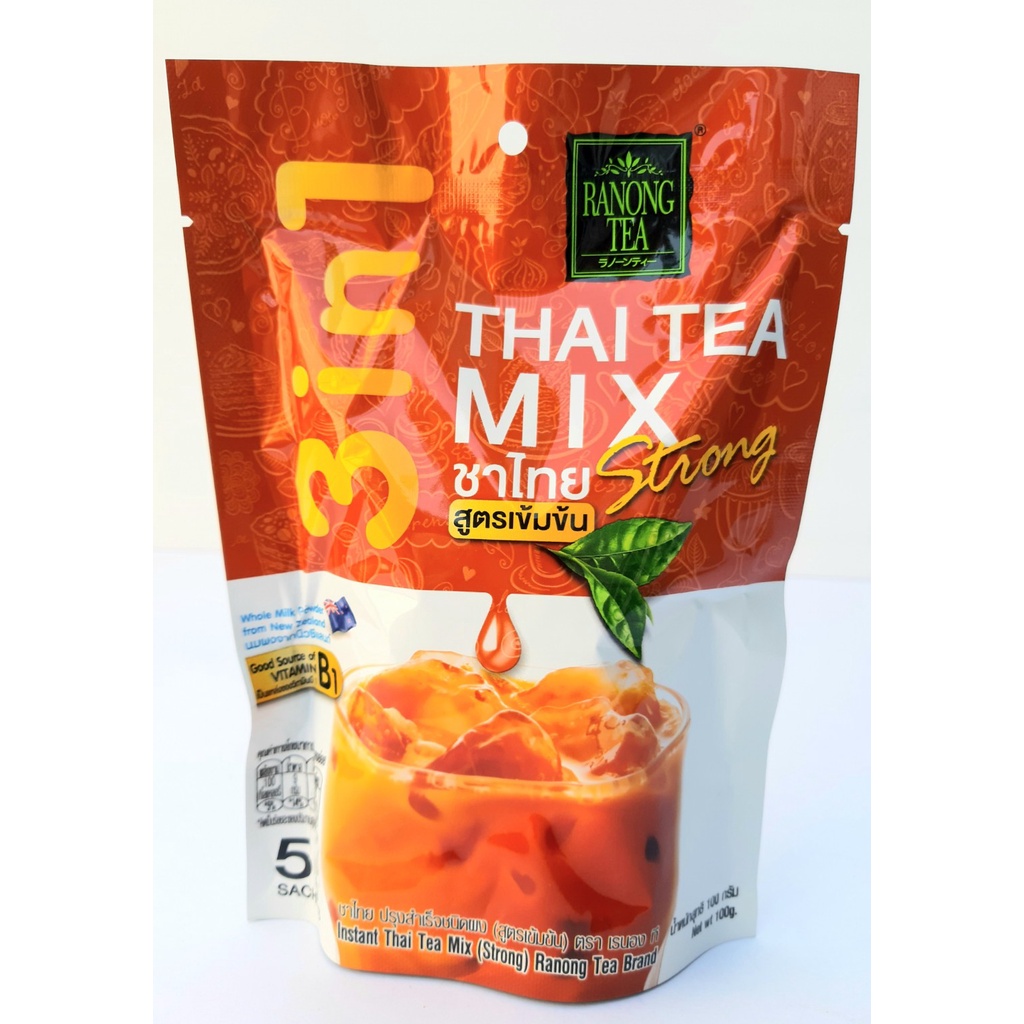 ชาไทย-ปรงุสำเร็จชนิดผง-สูตรเข็มข้น-ตรา-เรนอง-ที-น้ำหนัก-100-กรัม