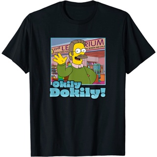 The Simpson Ned Flanders Okily Dokily T-Shirt