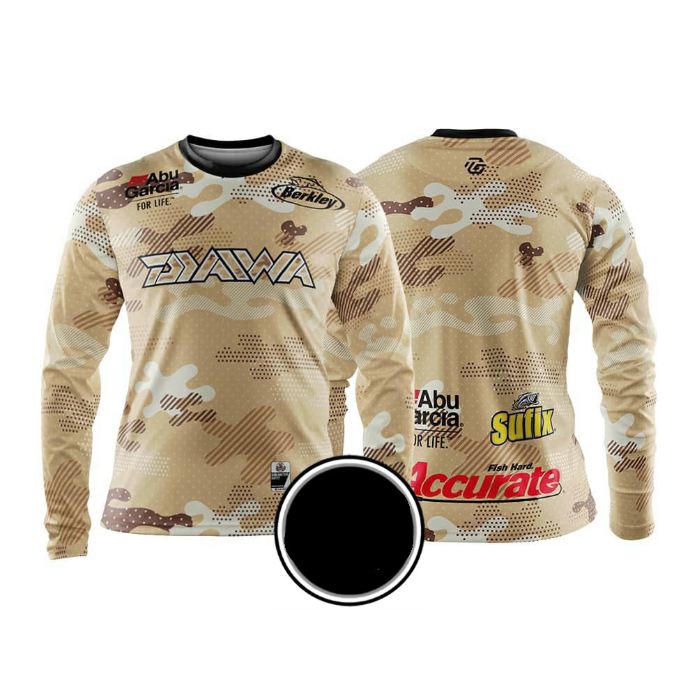 เสื้อกีฬาตกปลา-camo-daiwa-sublimation-เสื้อผ้า-ป้องกันรังสียูวี-สําหรับตกปลา-เสื้อแขนยาว-baju-pancing-พร้อมส่ง