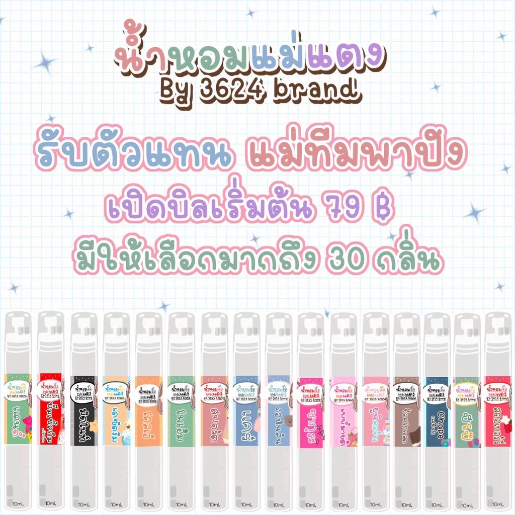 น้ำหอมแม่แตง-ขนาด10ml-แบบหัวสเปรย์