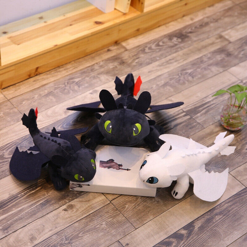 How To Train Your Dragon Toothless Night Fury ของขวัญ 20-60 ซม.ของเล่น ...