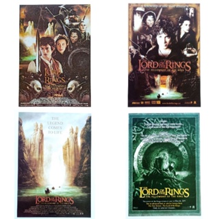 💍Handbill💍The Lord Of The Rings : The Fellowship Of The Ring ภาค1 (2001) อภินิหารแหวนครองพิภพ แฮนด์บิล / ใบปิดหนัง
