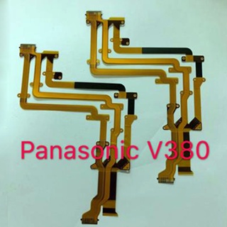 ใหม่ อะไหล่ซ่อมแซมบานพับหน้าจอ LCD FPC สําหรับกล้องถ่ายวิดีโอ Panasonic HC-V380 V380