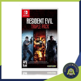 สินค้า Resident Evil Triple Pack Nintendo Switch Game แผ่นแท้มือ1!!!!! (Biohazard Switch)