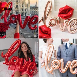 ลูกโป่งยาง รูปหัวใจ สีแดง สีชมพู สไตล์โรแมนติก สําหรับตกแต่งปาร์ตี้วันเกิด วันวาเลนไทน์ งานแต่งงาน
