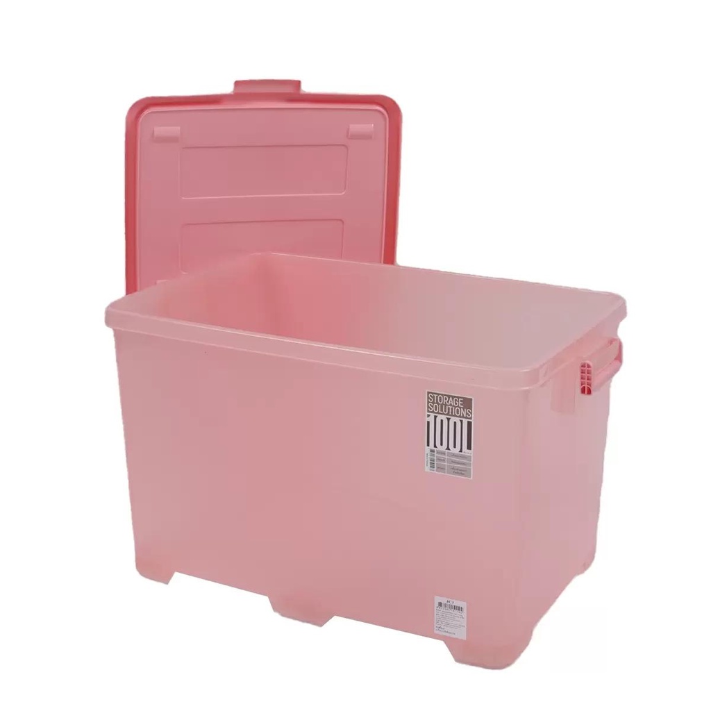 modernhome-กล่องซุปเปอร์จัมโบ้-100-ลิตร-รุ่น-5119-สีชมพู-กล่องพลาสติก-กล่อง-กล่องใส่ของ-กล่องเก็บของ