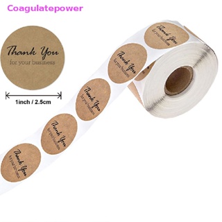 Coa สติกเกอร์ฉลาก Thank you for your order แฮนด์เมด สําหรับติดบรรจุภัณฑ์ 500 ชิ้น