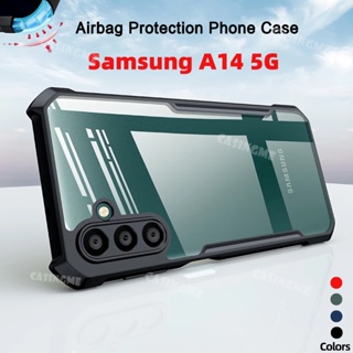 เคสโทรศัพท์มือถือแบบแข็ง ใส กันกระแทก สําหรับ Samsung A14 5G Galaxy A24 A54 A34 A 14 54 34 5G 4G 2023