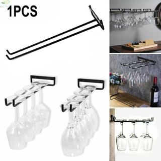 【ECHO】Wine Glass Rack Stemware Cup Holder Bar Pub Hanger Wall Mount Kitchen Hanging【Echo-baby】