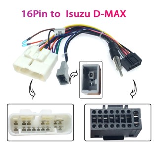 Isuzu D-Max OEM Plug and Play สายเคเบิ้ลซ็อกเก็ต สําหรับเครื่องเล่นวิทยุ Android PNP